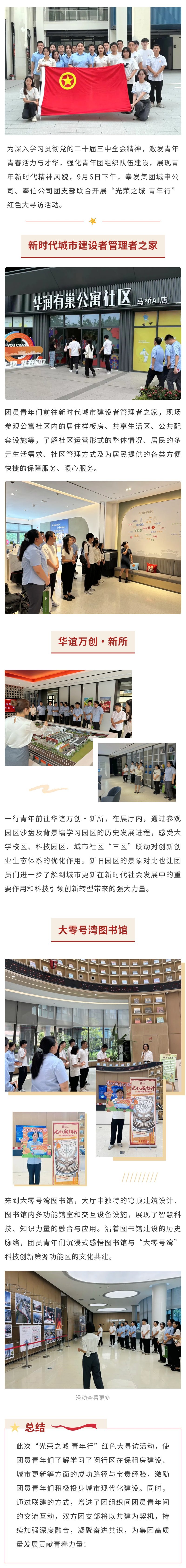 城申公司、奉信公司团支部开展“光荣之城 青年行”红色大寻访活动